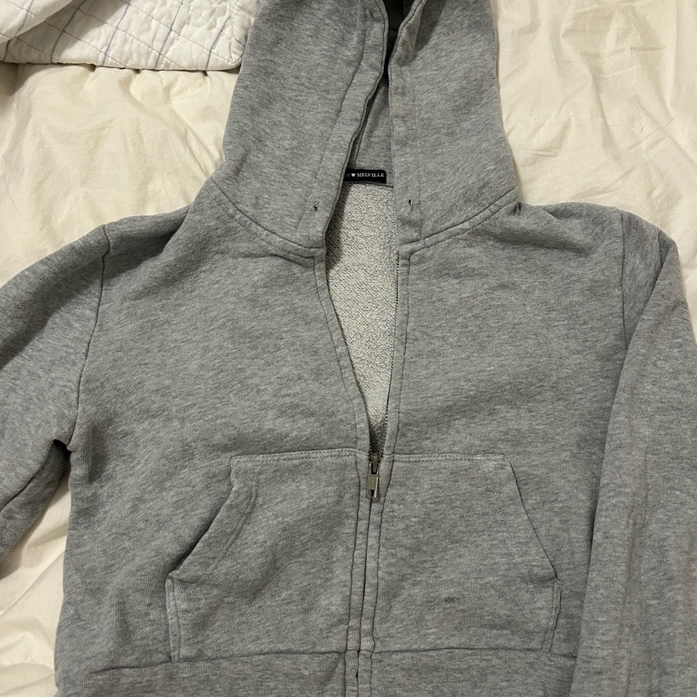 Brandy Melville Heather Gray Hoodie